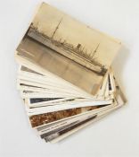 Quantity of early and mid 20th century postcards, assorted greetings cards, etc (1 box)