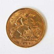 1909 Edward VII 1/2 sovereign