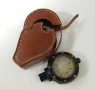 Captain Chetwynd's compass in leather case, patent no. 6965/06