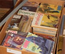 Quantity of Analog science fiction magazines (1 box)