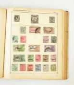 Remaindered world stamps albums, stock cards, 100 stamps (some good items noted)