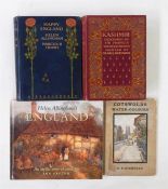 Allingham, Helen (ills) "Happy England", Adam & Charles Black 1904, colour plates, blue pictorial