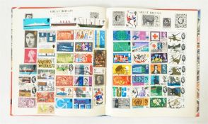 World stamps in albums and loose, mint and loose GB, a good mix sorting lot