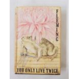 Fleming, Ian  "You Only Live Twice", Jonathan Cape 1964, black cloth, gilt characters to front bd