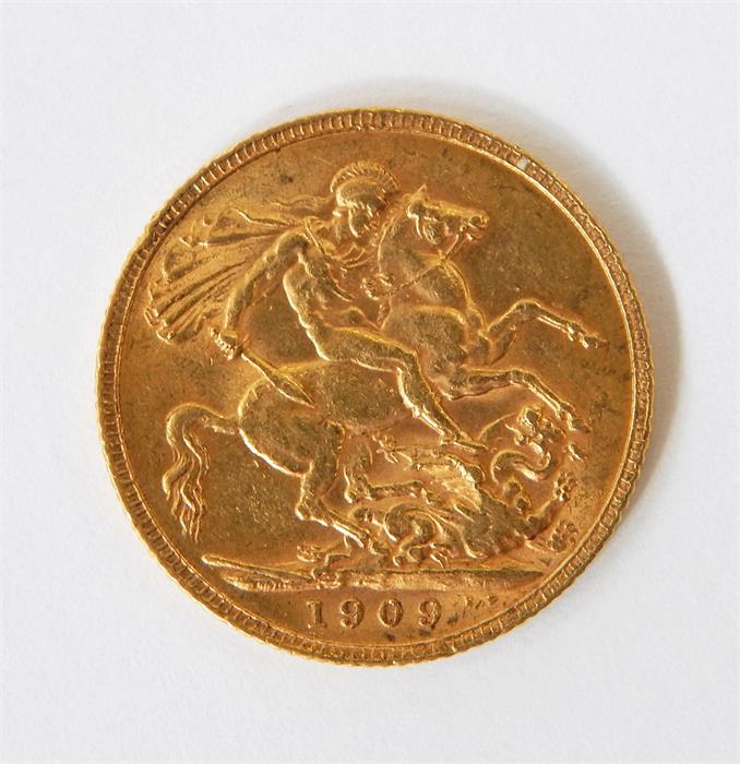 1909 full sovereign