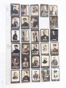 Quantity of Ogdens cigarette cards including portraits and others to include Captain Nesbitt, Duke