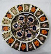 Crown Derby plate, Imari pattern