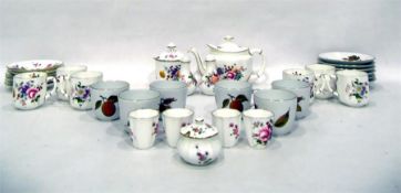 Royal Crown Derby part tea/breakfast service 'Derb