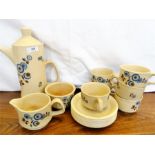 Palissy Coffee Service & Clarice Cliff Wedgwood Cu