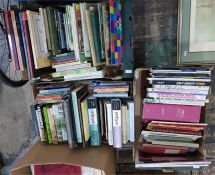 Quantity of books on collecting, art, watercolours, etc (3 boxes)