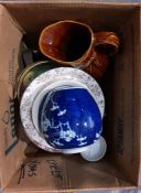 Quantity of assorted ceramics including 1950's gla