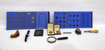 Assorted miscellaneous items to include a small co