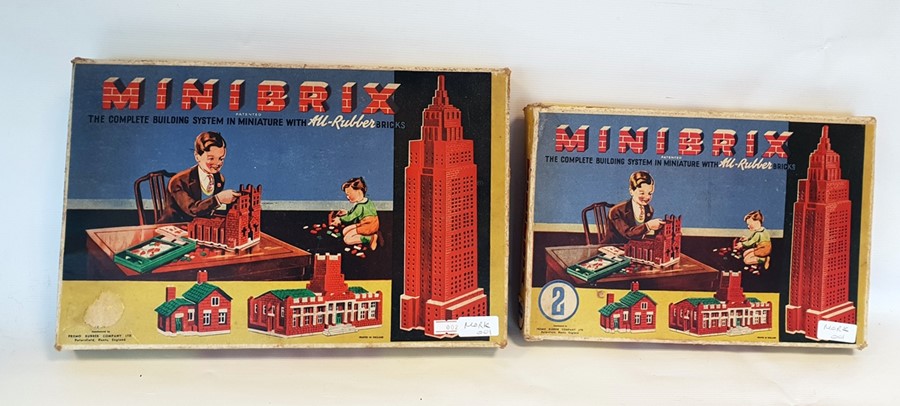 Two boxes of Minibrix (No.2 and No.3)