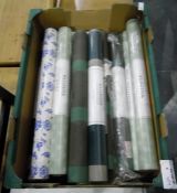 Quantity of Laura Ashley wallpaper rolls