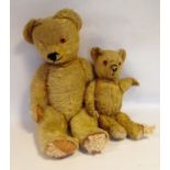 Two 20th century teddy bears