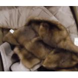 Three-quarter length mink jacket, labelled Harley