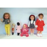 Collection of 1960's/70's dolls (one box)