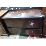 Stag Minstrel three-drawer chest