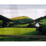 Tom Deakin  Oil on board "The Valley, Pentre-Dive,