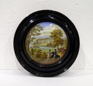 Framed pot lid 'Strathfieldsaye'