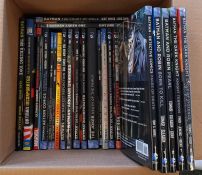 Box of DC and Marvel graphic novels to in include