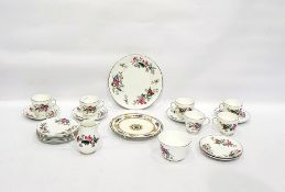 Wedgwood china 'Sandon' pattern teaset for six peo