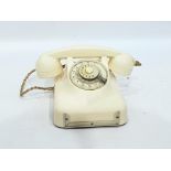 1950's/60's ivory German phone wired to work