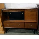 Mid 20th century teak sideboard, 122cm wide