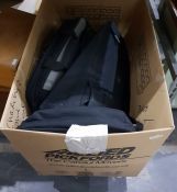 Various laptop cases and suitcases (1 box)