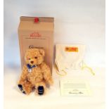 Steiff blonde coronation bear to celebrate the 50t