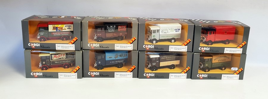 Collection of Corgi Classics vehicles to include AEC 508 forward control five-tonne cab over C897/3