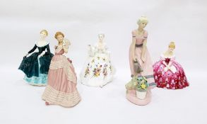 Quantity of Royal Doulton porcelain figures, 'Jani
