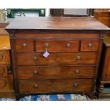 Late 18th/early 19th century mahogany chest of dra