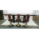 Mahogany dining table (seating 12) and a set of 10
