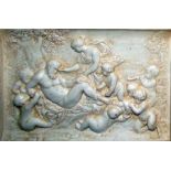 Set of six plaster reliefs - Bacchantes, 15cm x 11