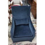 Modern upholstered easy chair