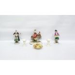 Pair of Royal Worcester Graingers white ground she