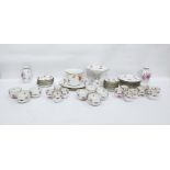 20th century Herend porcelain part tea and coffee