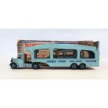 Dinky Toys Pulmore car transporter 982, in blue an