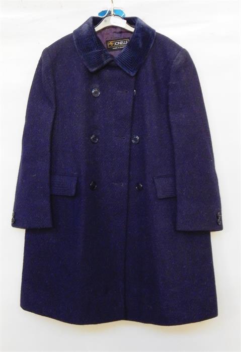 Child's green woollen coat made by Laura Ashley at the Cambrian Factory, Welsh Tweed and Woollens, - Image 3 of 3