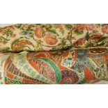 Large roll of fabric, Kanto, Jonelle, "Arabella" Jonelle and a large roll of Jaipur Skers fabrics