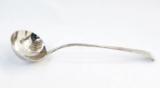 Georgian silver ladle, Old English thread pattern, London, Thomas Wallis II, 1806, 7oz Re: Enquiry -