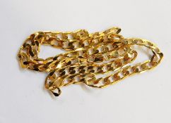 9ct gold flat curblink necklace, 23.7gRe: Enquiry - Toys, Dolls, Models, Antiques & Interiors (4th