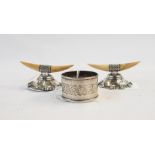 19th century silver napkin ring, hallmarked Chester Re: Enquiry - Toys, Dolls, Models, Antiques &