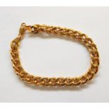 9ct gold chain bracelet in Elizabeth Duke box, 7.5g
