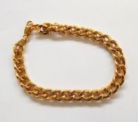 9ct gold chain bracelet in Elizabeth Duke box, 7.5g