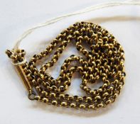 9ct gold chain necklace, 7.3g