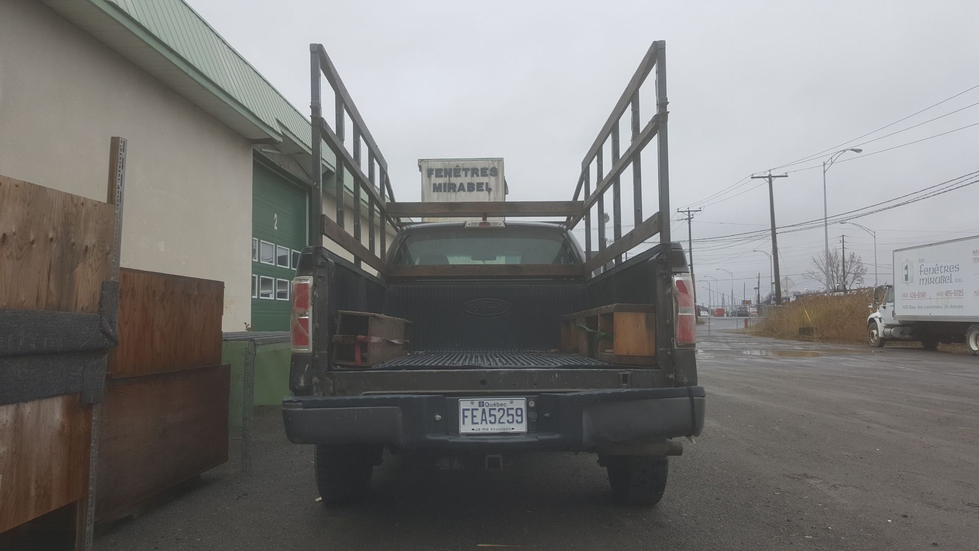 FORD F150 XL, 2009, 4.6L, 4X4, 275 701km, S/N 1FTPF14889KB21458 with metal structure (Brown) - Image 10 of 14