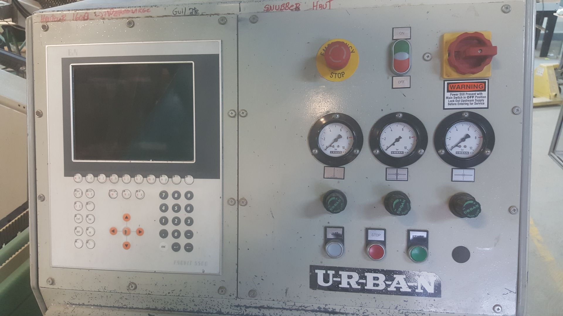 URBAN AKS 1900-29 Vertical welding machine w/ 4 heads, serial: 00704, year: 2005 - Image 20 of 24