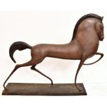 Art Deco Horse, Bronze Sculpture